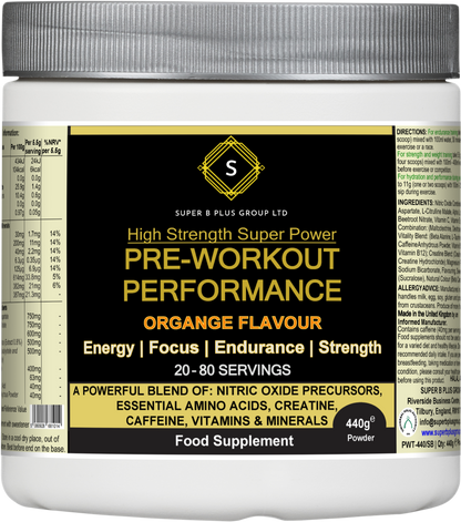 PRE-WORKOUT PERFORMANCE