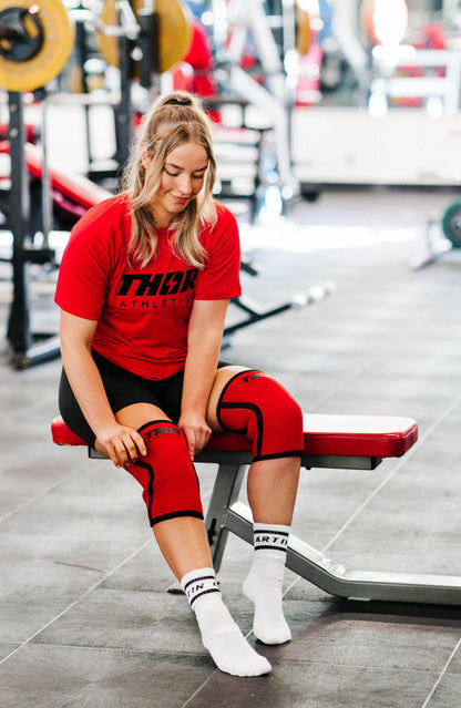 Knee Sleeves 7mm | Rood